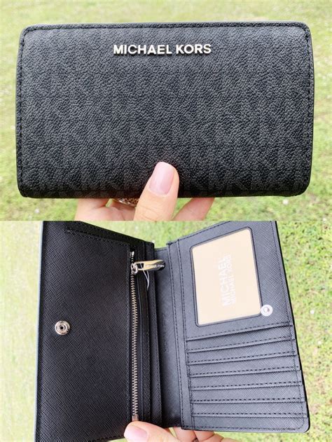 michael kors black logo wallet|michael kors wallets black friday.